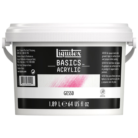 Liquitex Basics Akrilik Beyaz Zemin Astarı Gesso 1.89L