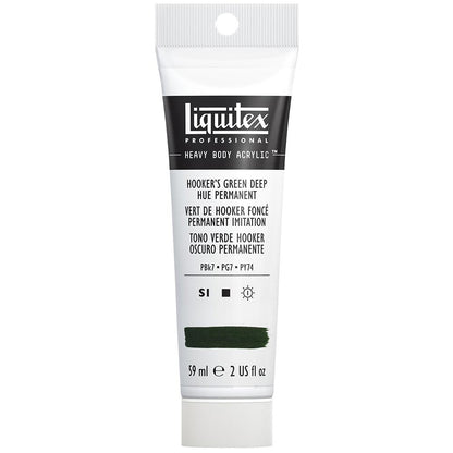 Liquitex Professional Heavy Body Akrilik Boya 59ml Hooker’s Green Deep Hue Permanent 225 S1