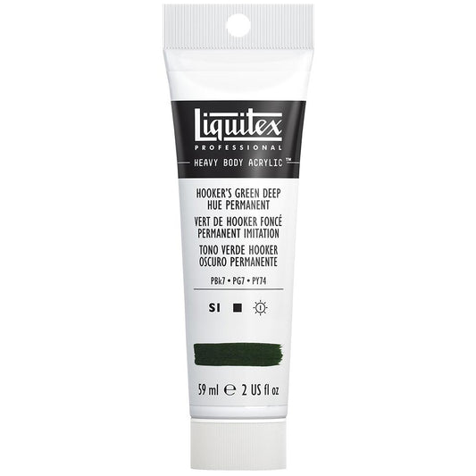 Liquitex Professional Heavy Body Akrilik Boya 59ml Hooker’s Green Deep Hue Permanent 225 S1