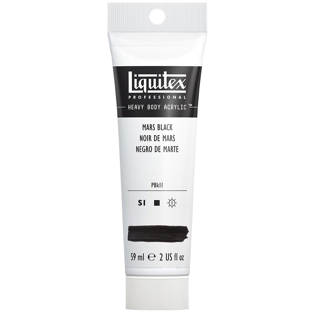 Liquitex Professional Heavy Body Akrilik Boya 59ml Mars Black 276 S1