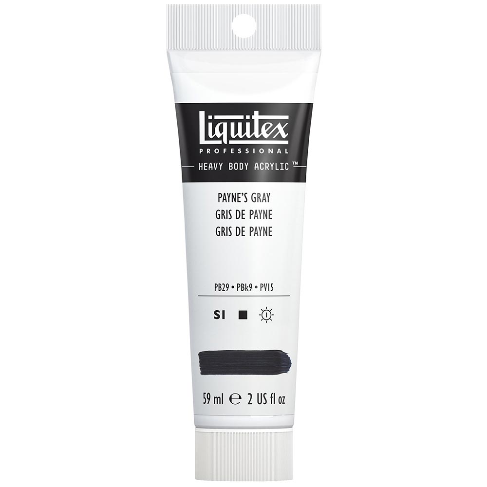 Liquitex Professional Heavy Body Akrilik Boya 59ml Payne's Gray 310 S1