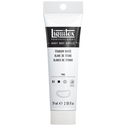 Liquitex Professional Heavy Body Akrilik Boya 59ml Titanium White 432 S1