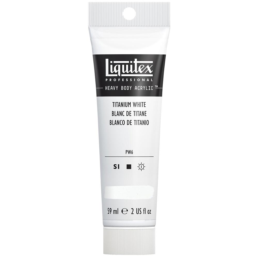 Liquitex Professional Heavy Body Akrilik Boya 59ml Titanium White 432 S1