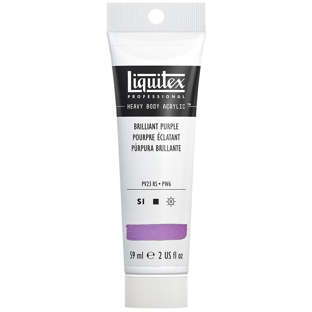 Liquitex Professional Heavy Body Akrilik Boya 59ml Brilliant Purple 590 S1