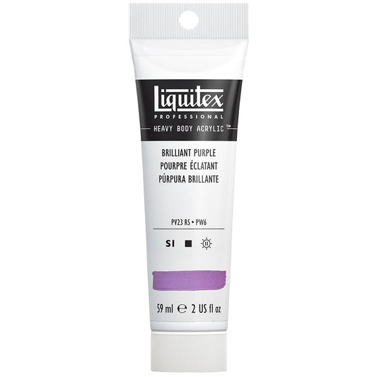 Liquitex Professional Heavy Body Akrilik Boya 59ml Brilliant Purple 590 S1