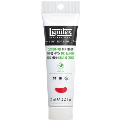 Liquitex Professional Heavy Body Akrilik Boya 59ml Cadmium-Free Red Medium 894 S5
