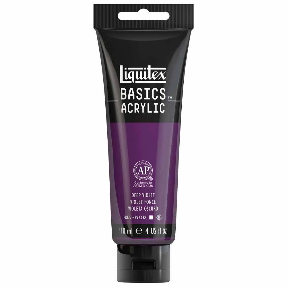 Liquitex Basics Akrilik Boya 118ml Deep Violet 115