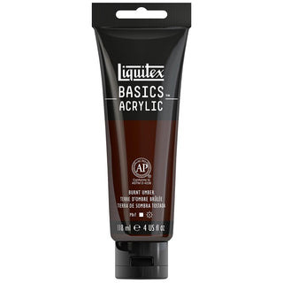 Liquitex Basics Akrilik Boya 118ml Burnt Umber 128