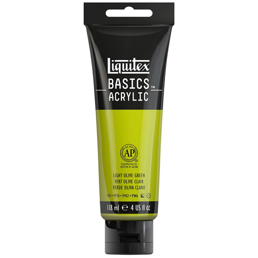 Liquitex Basics Akrilik Boya 118ml Light Olive Green 218