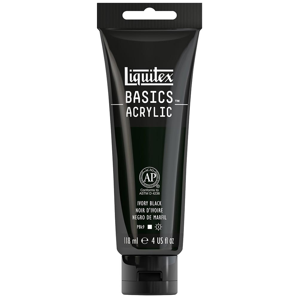 Liquitex Basics Akrilik Boya 118ml Ivory Black 244