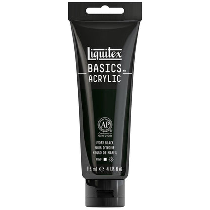 Liquitex Basics Akrilik Boya 118ml Ivory Black 244