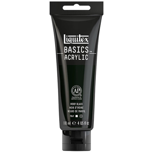 Liquitex Basics Akrilik Boya 118ml Ivory Black 244