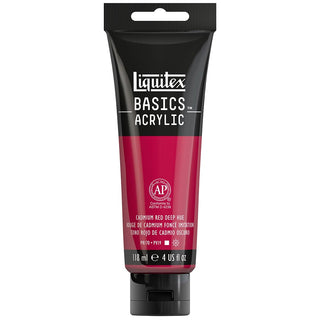 Liquitex Basics Akrilik Boya 118ml Cadmium Red Deep Hue 311