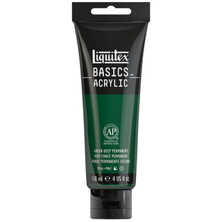 Liquitex Basics Akrilik Boya 118ml Green Deep Permanent 350