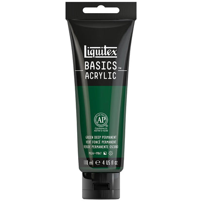 Liquitex Basics Akrilik Boya 118ml Green Deep Permanent 350