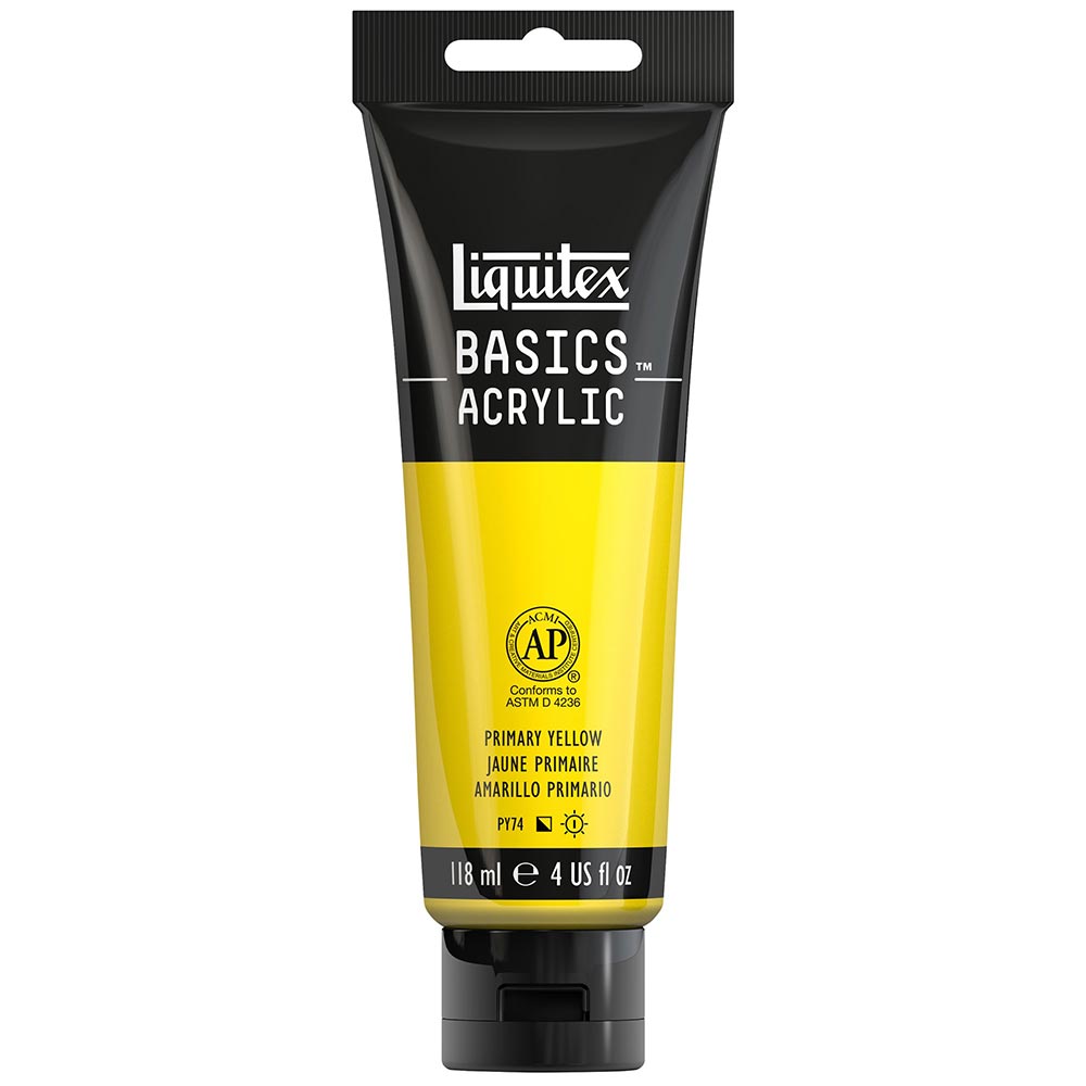 Liquitex Basics Akrilik Boya 118ml Primary Yellow 410