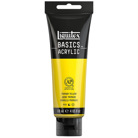 Liquitex Basics Akrilik Boya 118ml Primary Yellow 410