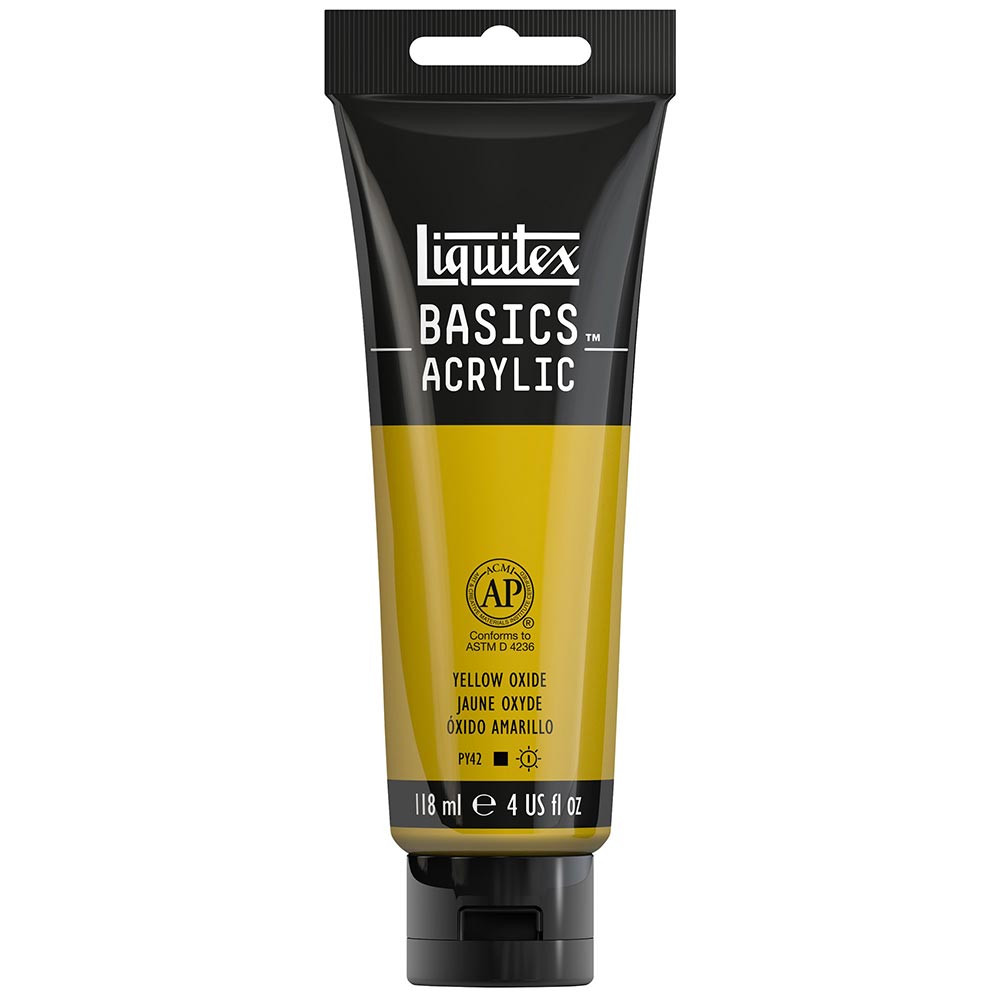 Liquitex Basics Akrilik Boya 118ml Yellow Oxide 416