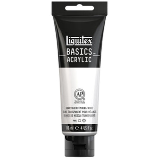 Liquitex Basics Akrilik Boya 118ml Transparent Mixing White 430