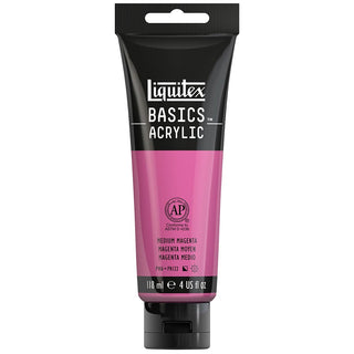 Liquitex Basics Akrilik Boya 118ml Medium Magenta 500