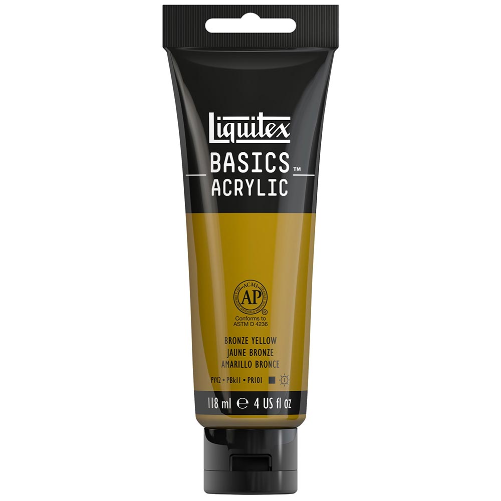 Liquitex Basics Akrilik Boya 118ml Bronze Yellow 530