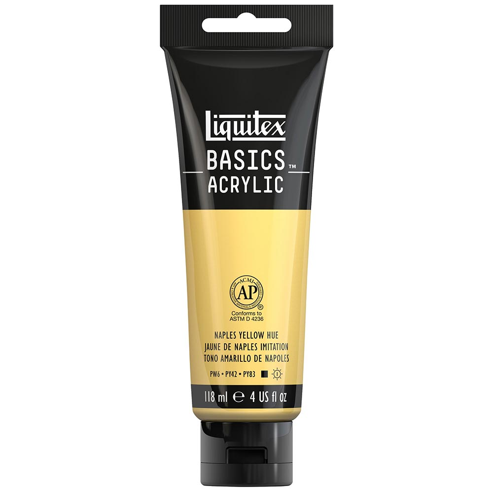 Liquitex Basics Akrilik Boya 118ml Naples Yellow Hue 601