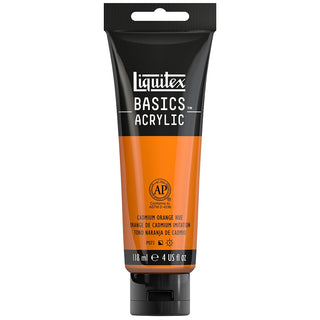 Liquitex Basics Akrilik Boya 118ml Cadmium Orange Hue 720