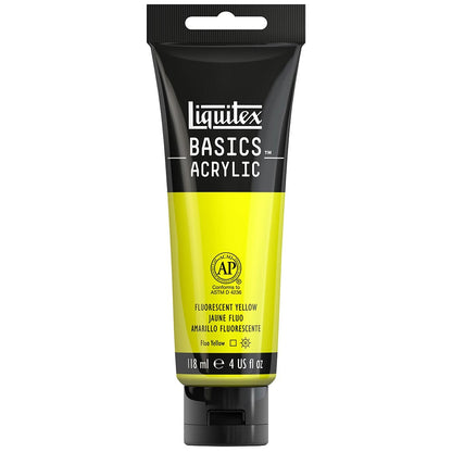 Liquitex Basics Akrilik Boya 118ml Fluorescent Yellow 981