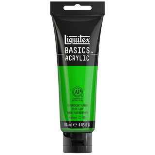 Liquitex Basics Akrilik Boya 118ml Fluorescent Green 985