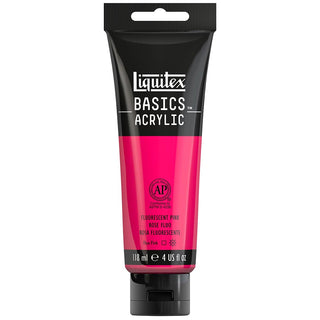 Liquitex Basics Akrilik Boya 118ml Fluorescent Pink 987