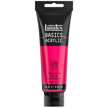 Liquitex Basics Akrilik Boya 118ml Fluorescent Pink 987