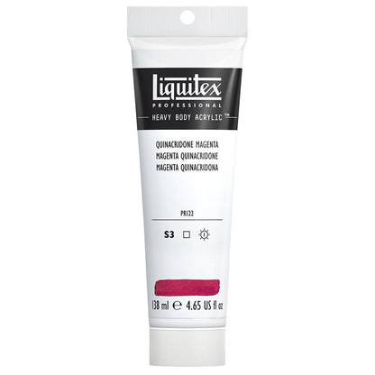 Liquitex Professional Heavy Body Akrilik Boya 138ml Quinacridone Magenta 114 S3