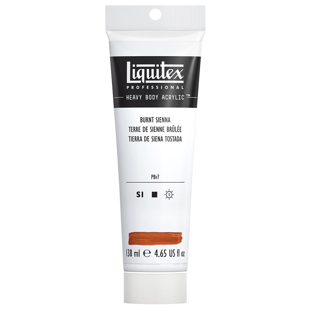 Liquitex Professional Heavy Body Akrilik Boya 138ml Burnt Sienna 127 S1