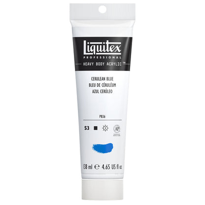 Liquitex Professional Heavy Body Akrilik Boya 138ml Cerulean Blue 164 S3