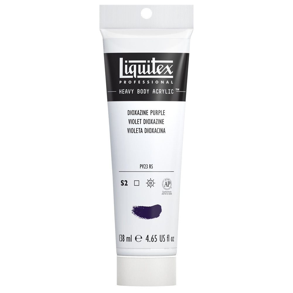 Liquitex Professional Heavy Body Akrilik Boya 138ml Dioxazine Purple 186 S2