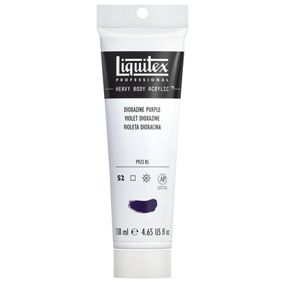 Liquitex Professional Heavy Body Akrilik Boya 138ml Dioxazine Purple 186 S2