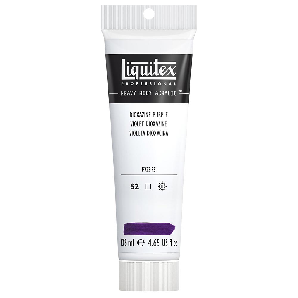 Liquitex Professional Heavy Body Akrilik Boya 138ml Dioxazine Purple 186 S2