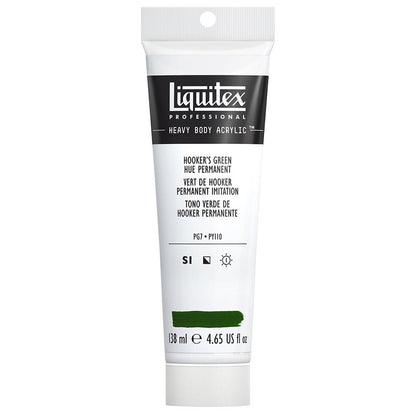 Liquitex Professional Heavy Body Akrilik Boya 138ml Hooker’s Green Hue Permanent 224 S1