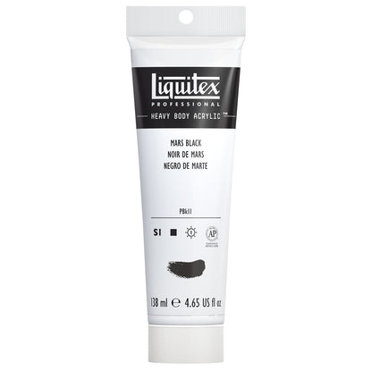 Liquitex Professional Heavy Body Akrilik Boya 138ml Mars Black 276 S1