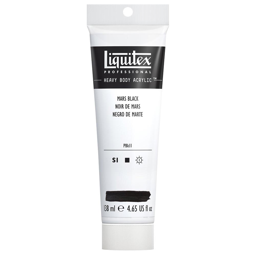Liquitex Professional Heavy Body Akrilik Boya 138ml Mars Black 276 S1