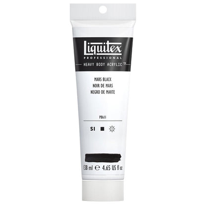 Liquitex Professional Heavy Body Akrilik Boya 138ml Mars Black 276 S1