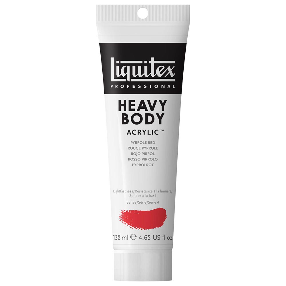 Liquitex Professional Heavy Body Akrilik Boya 138ml Pyrrole Red 321 S4