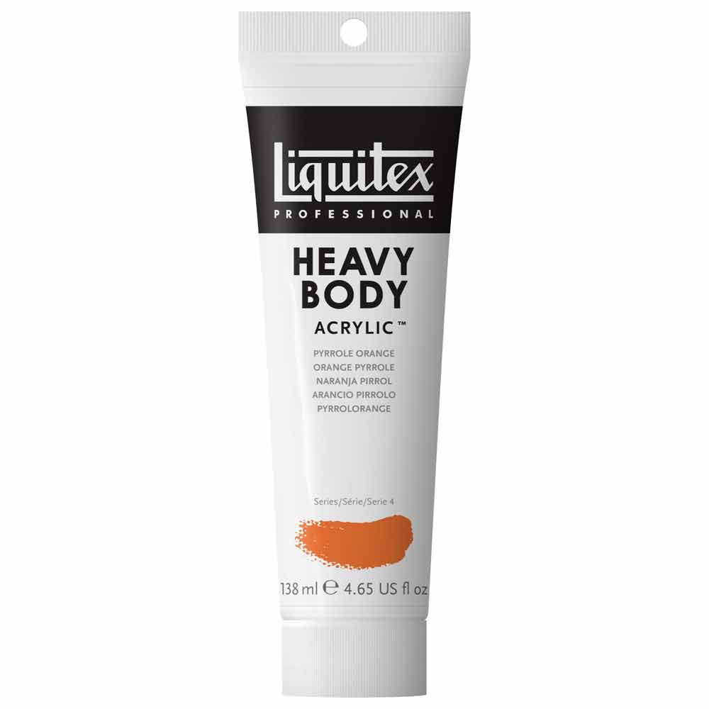 Liquitex Professional Heavy Body Akrilik Boya 138ml Pyrrole Orange 323 S4