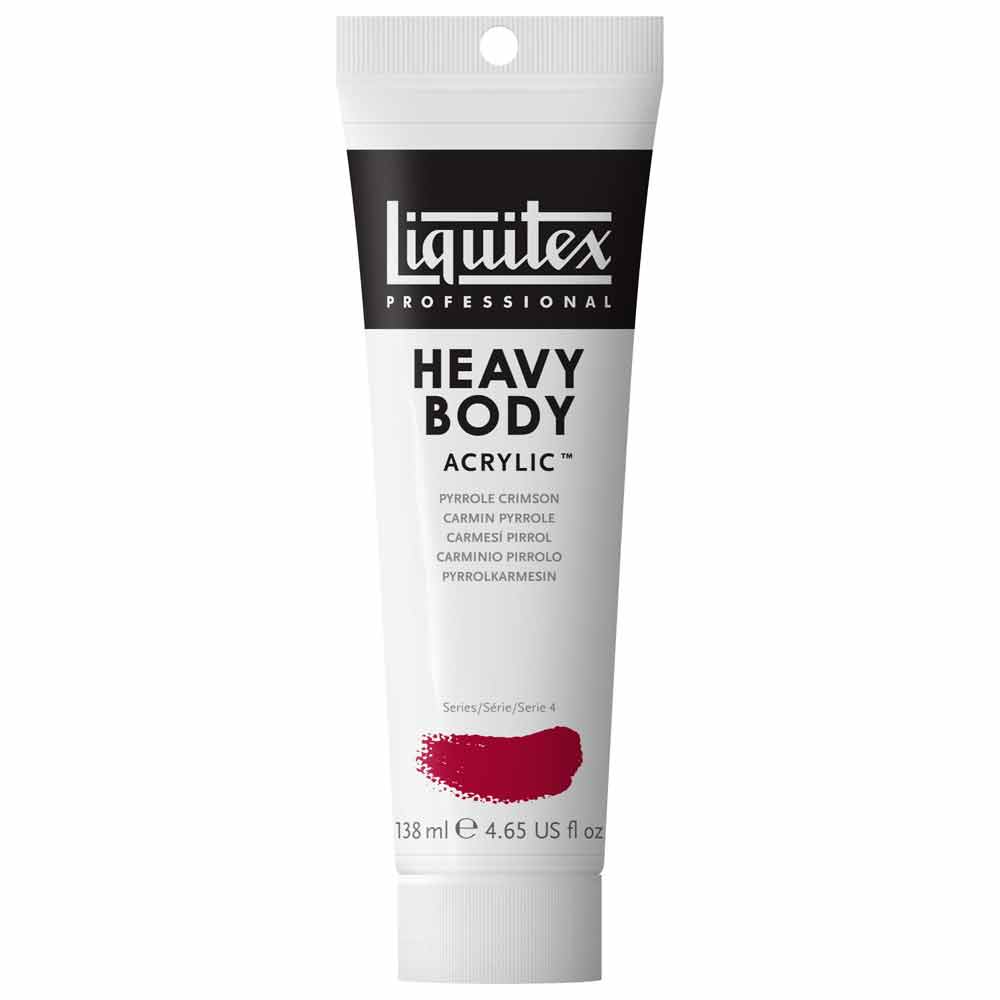 Liquitex Professional Heavy Body Akrilik Boya 138ml Pyrrole Crimson 326 S4