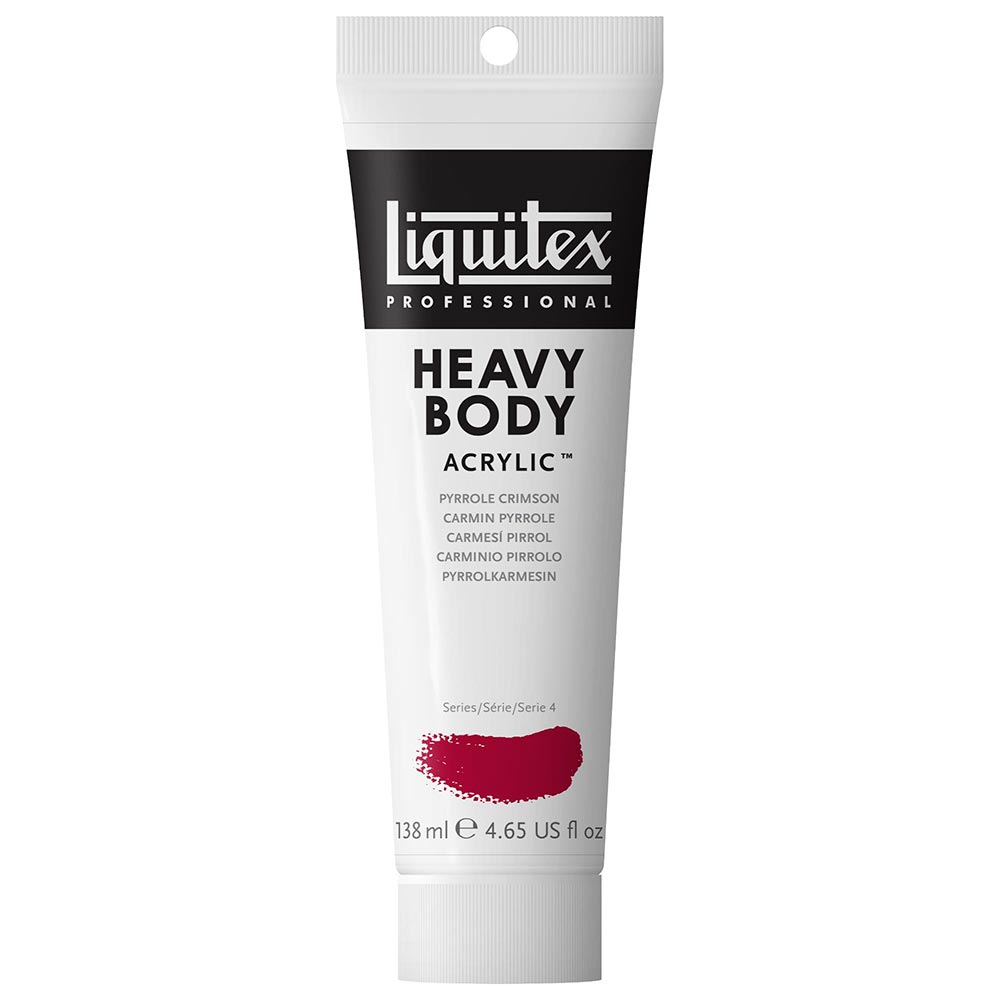Liquitex Professional Heavy Body Akrilik Boya 138ml Pyrrole Crimson 326 S4
