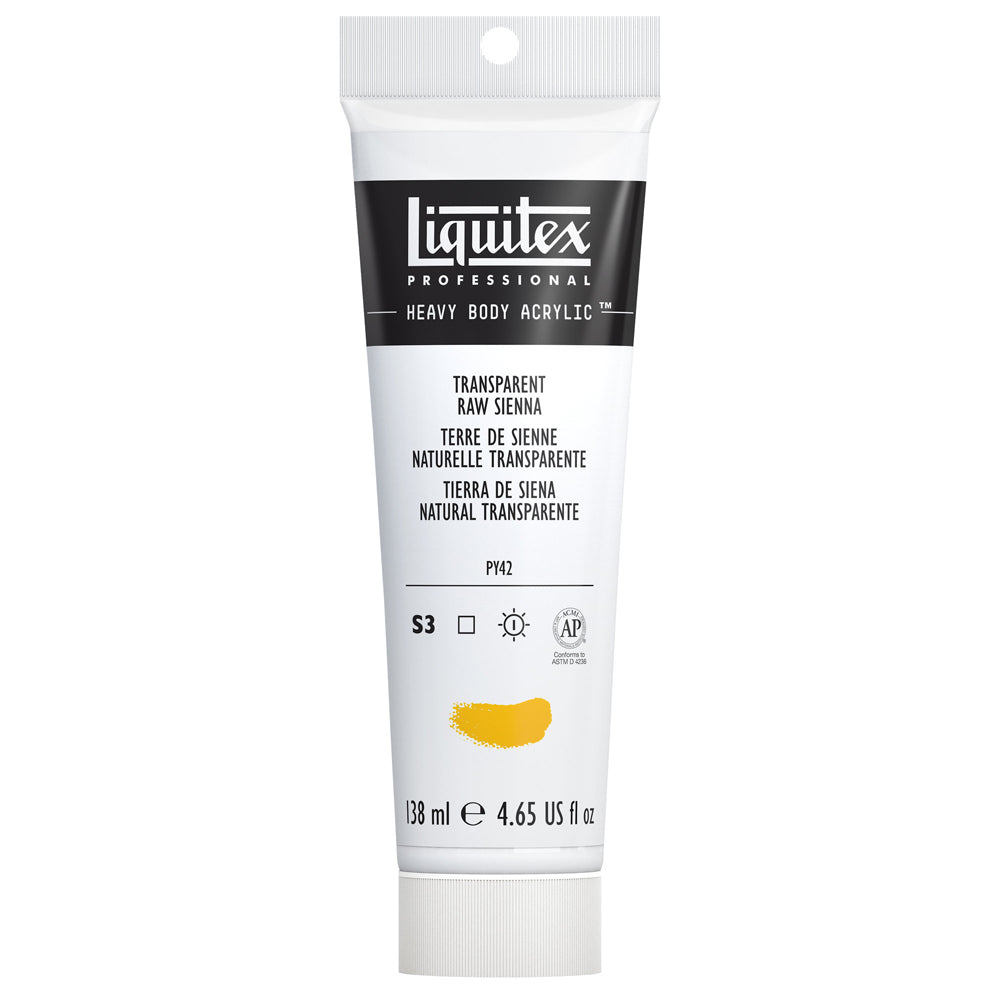 Liquitex Professional Heavy Body Akrilik Boya 138ml Transparent Raw Sienna 332 S3