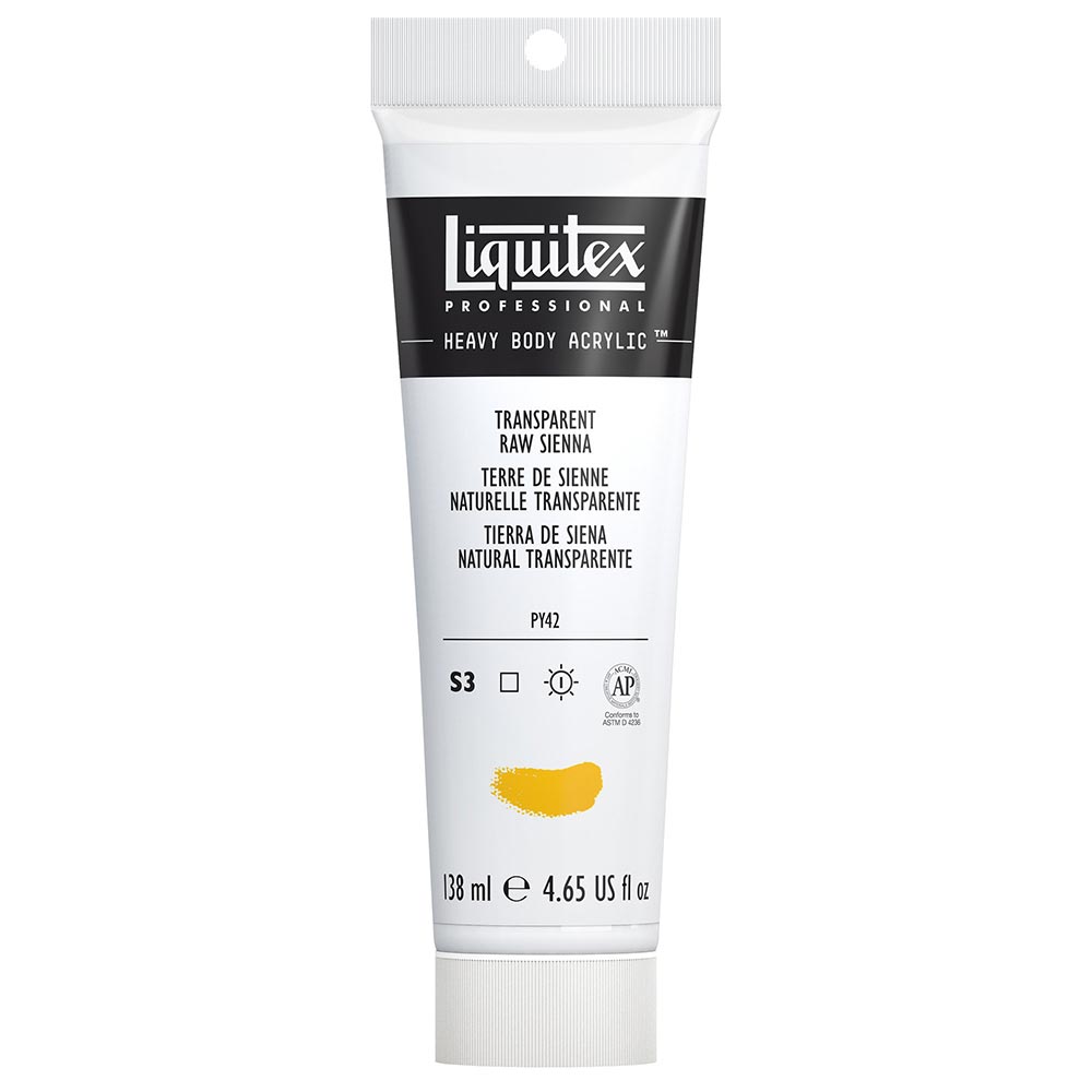 Liquitex Professional Heavy Body Akrilik Boya 138ml Transparent Raw Sienna 332 S3