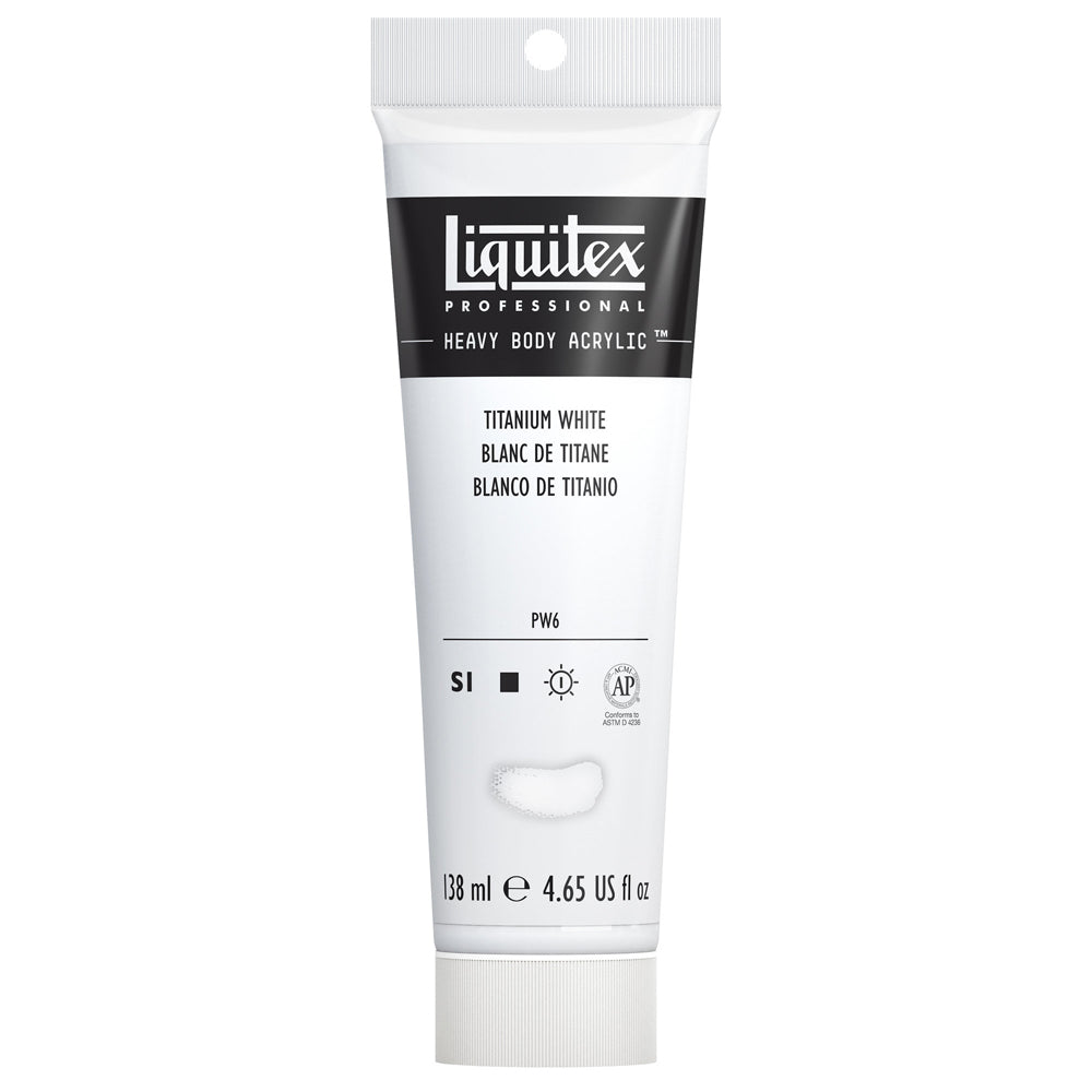Liquitex Professional Heavy Body Akrilik Boya 138ml Titanium White 432 S1