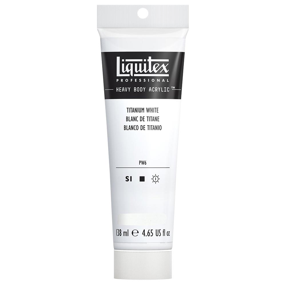 Liquitex Professional Heavy Body Akrilik Boya 138ml Titanium White 432 S1