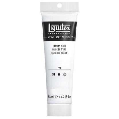 Liquitex Professional Heavy Body Akrilik Boya 138ml Titanium White 432 S1